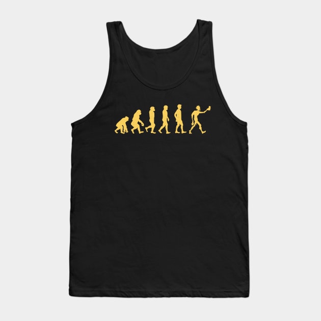 Evolution Funny Parody Design Ape To Zombie With Smart Phone Tank Top by UNDERGROUNDROOTS